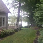 Yard - Southside of home and deck and lake view and easy access to lake